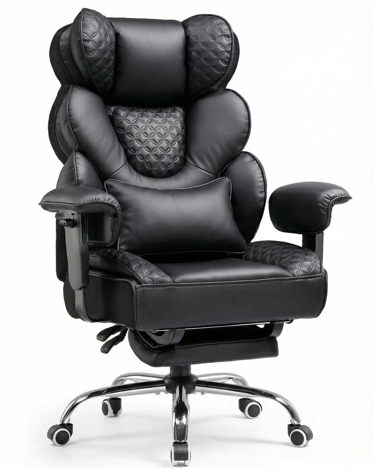 Fauteuil de Bureau Ergonomique Grande Taille, 180kg