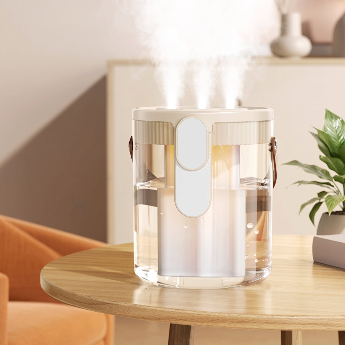 Humidificateur Rechargeable pour Chambre à Coucher, Bureau, Portable & sans Fil