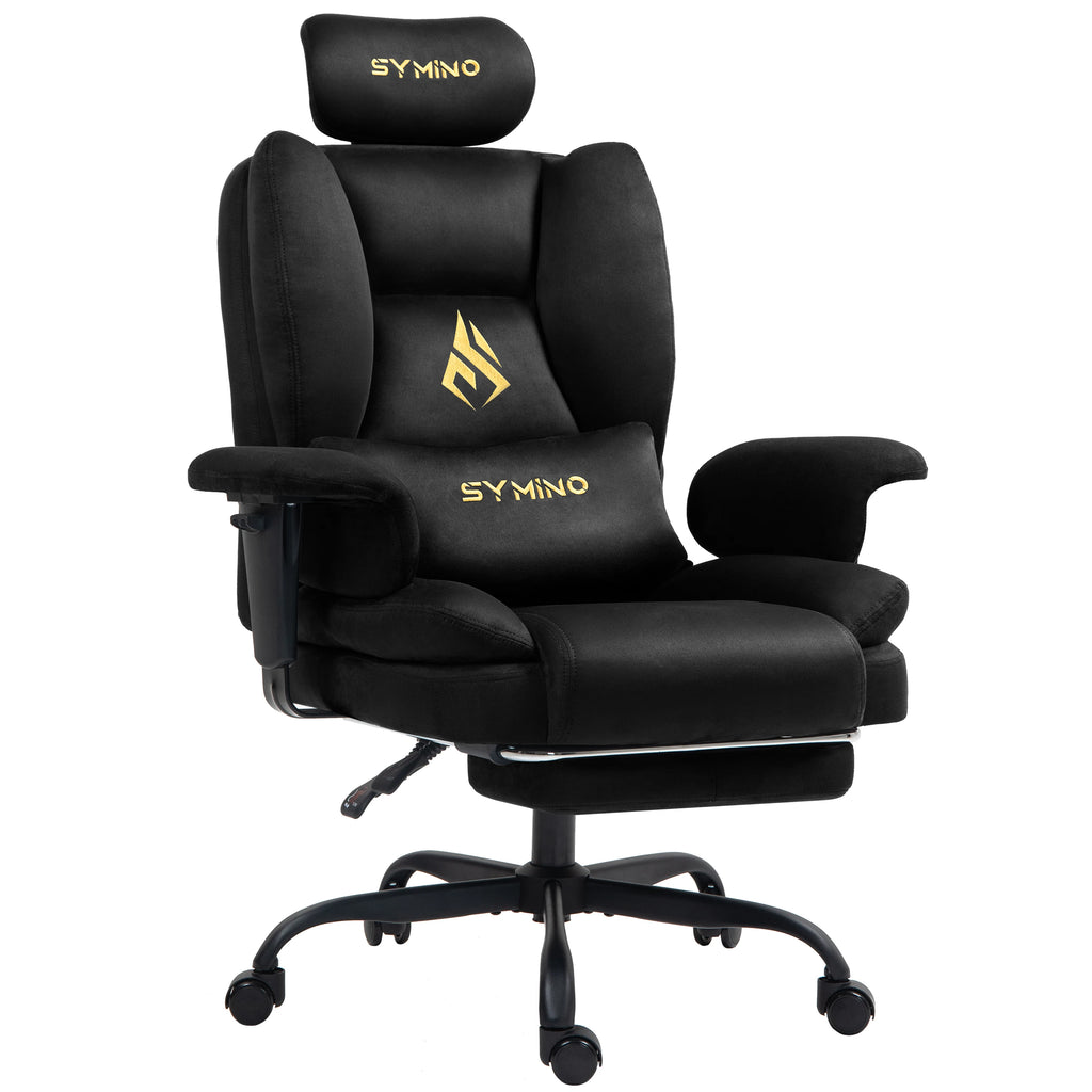 Symino Chaise de Bureau Ergonomique Fauteuil avec Repose-Pieds